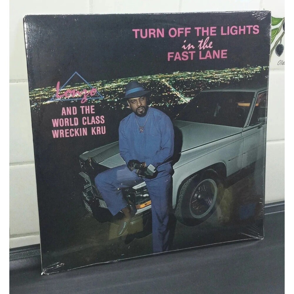 Lonzo Wreckin Kru- Turn Off The Lights In The Fast Lane LP Vinyl Sealed NEW Rap